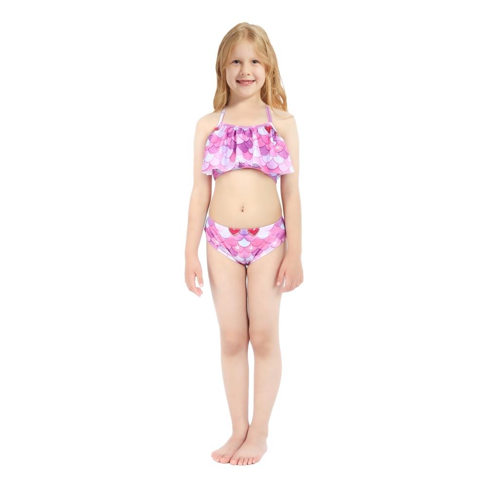 New Summer Children's Mermaid Swimsuit Mermaid Tube Top Fish Tail Girls Princess Dress Clothing Hot Spring Swimsuit