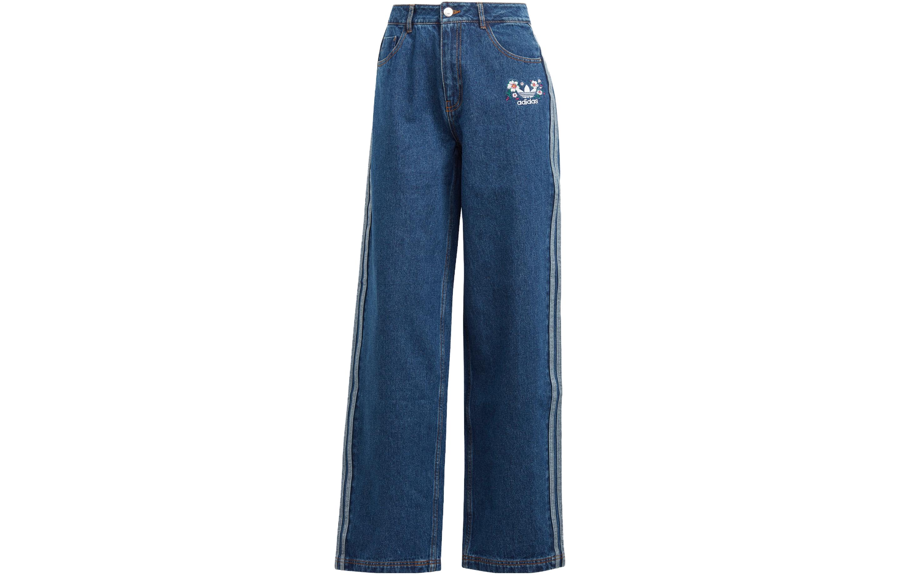 Adidas Originals Cherry Blossom Limited Series Jeans Women s Indigo IP3768 A24