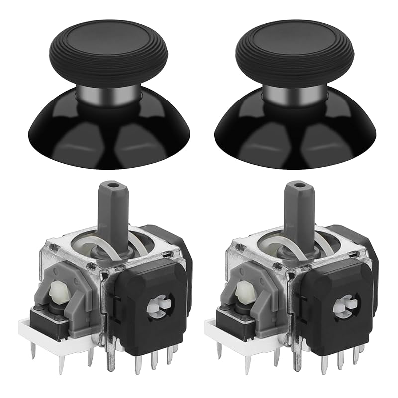 

Iesooy for GuliKit Anti-Drift TMR Electromagnetic stick replacement repair kit P5 Dual-sense, Xbox series, P4 Dual-shock, Switch For Pro Controller -
