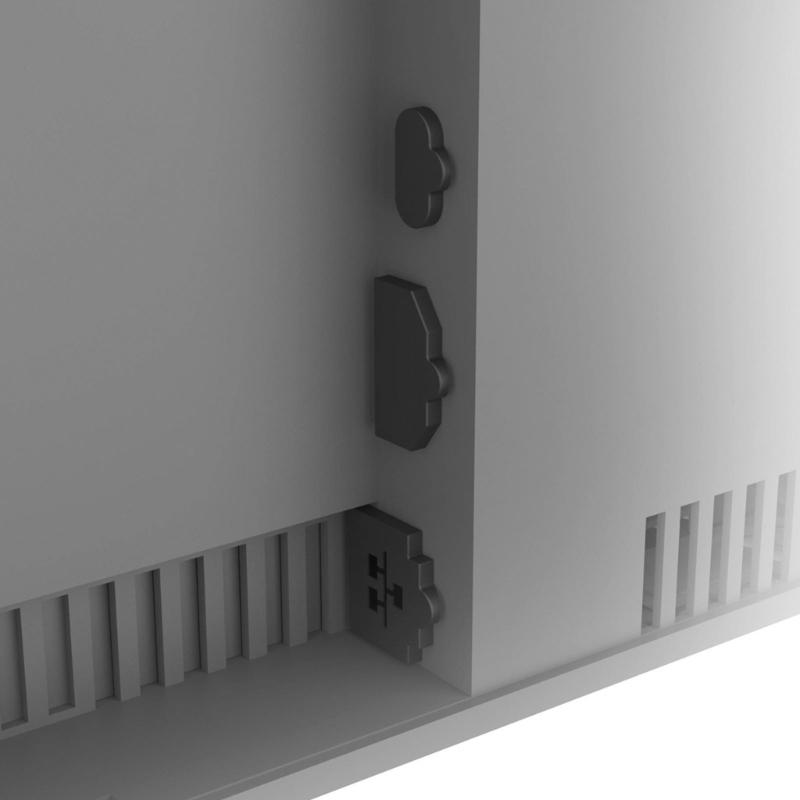 Dust Plug Game Consoles Host Silicone Dust Protectors for NS2 LAN Type-C USB Dustproof Plug Black