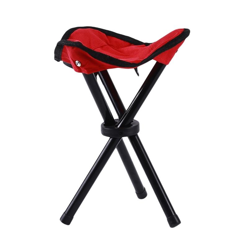 Outdoor Folding Triangle Stool ChairFishing Chairs Camping Small Benches Foldable Stools Household and Daily Storage Stools