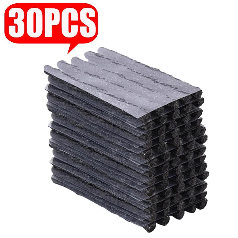 10-50pcs Mixed Tire Repair Strips Stiring Glue for Tyre Puncture Emergency Car Motorcycle Bike Tyre Repairing Rubber Strips