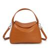 First Layer Cowhide New Handbag Casual Versatile Genuine Leather Women's Bag Single Shoulder Crossbody Bag