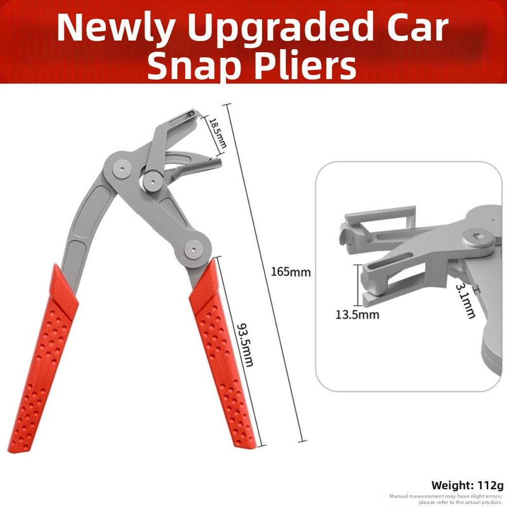 Multi-Purpose Car Clip Pliers Plastic Rubber Special Auto Repair Trim Removal Tool Damage-Free Disassembly