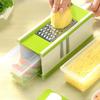 Multi-functional Manual Stainless Steel Vegetable Cutter Slicer Household Potato and Fruit Grater Creative Kitchen Gadgets