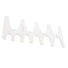 Acrylic Watchband Belt Strap Tail Stencil Template for Leather Craft Clear 1