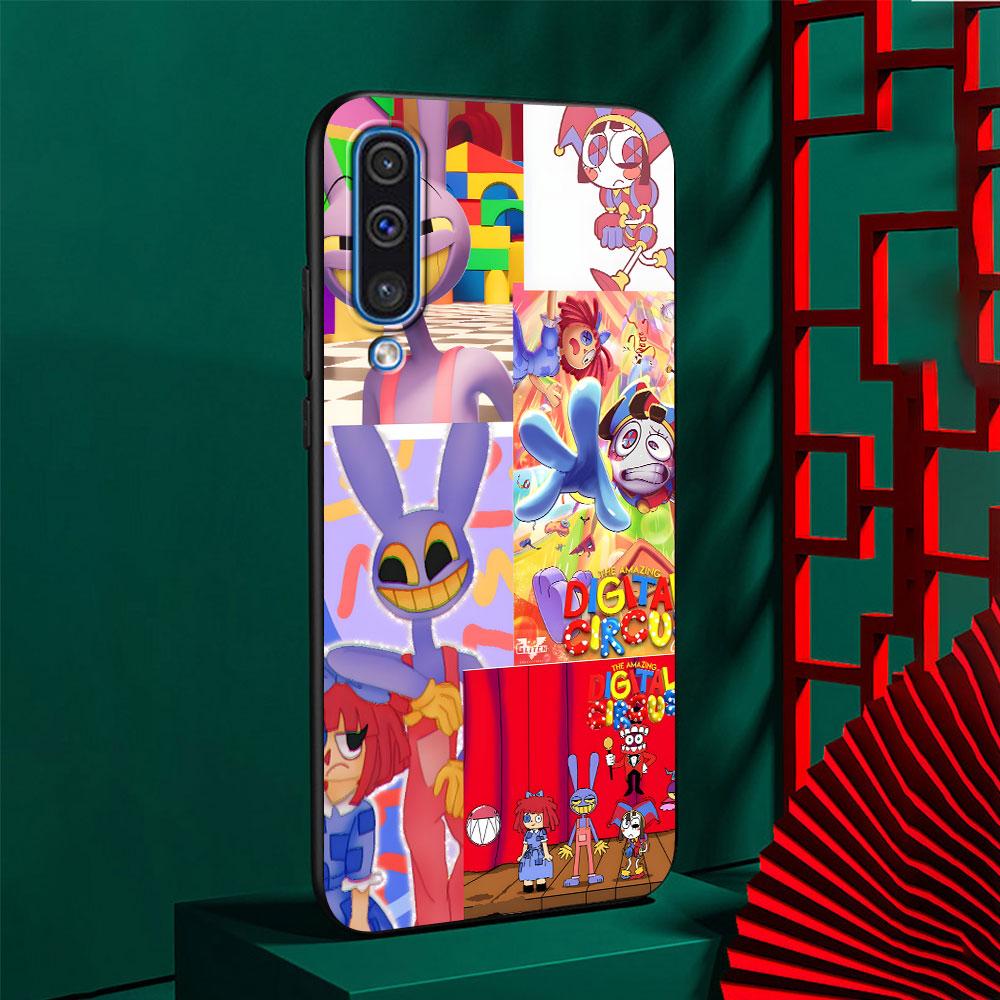 The Amazing Digital Circus Jax Case for Samsung Galaxy A03 A04s A20 A30 A20e A70 A70s A50 A40 A30s A50s TPU Black Phone Cover
