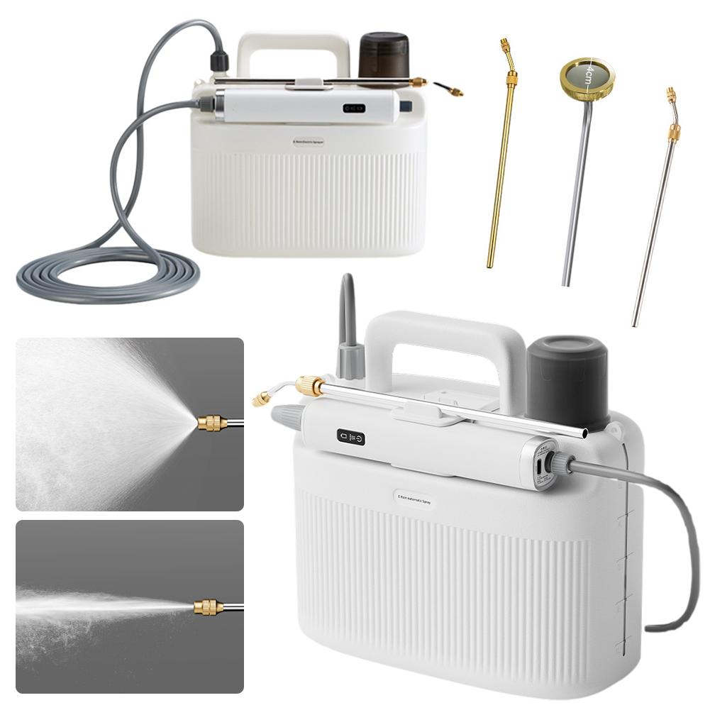 Shoulder Style Electric Sprayer 5L Watering Can With Spray Gun Automatic Garden Plant Mister USB Rechargeable Irrigation Tool