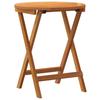 Garden Table Natural 60 X 60 X 72 Cm Solid Acacia Wood