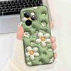 For Realme GT 7 5G 6.78" Case RMX5061 Cartoon Panda New Flower Collection Soft Silicon Cover For Oppo Realme GT7 5G Phone Shell