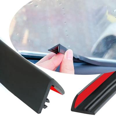 7-Shape Sealing Strips Waterproof Rubber Seals Car Side Window Gap Filler  Door Trunk Car