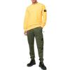 Stone Island FW22 Solid Color Logo Patch Casual Hoodie Men hoodies Yellow 771563020-V0030