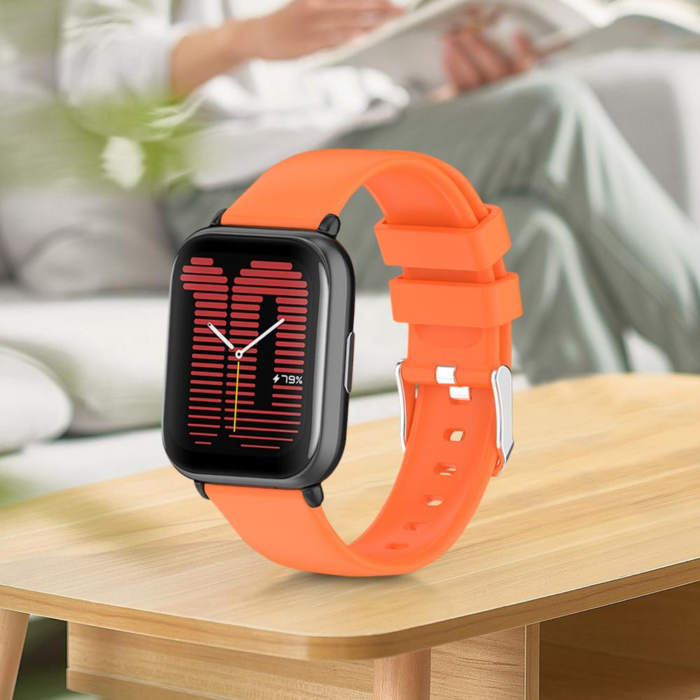 20mm Silicone Strap Quick Release Smart Watch Band Soft for Amazfit Bip 3 Pro/Bip 3/ Bip U/Bip/Bip Lite for Huami Amazfit Active
