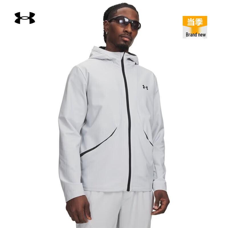 Under Armour Unstoppable Men s Woven Hooded Jacket L