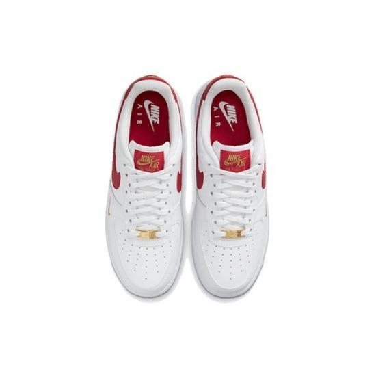 Nike Air Force 1 Essential Low White Gym Red - CZ0270-104