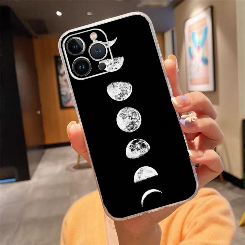 Phone Case For iphone 17 Air 17 Pro Max 16 15 14 13 Pro Max 15 16 Pro 15Plus Space Astronaut Star Moon