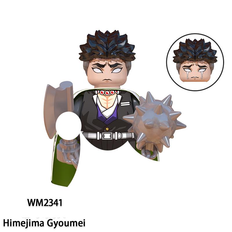 Anime Demon Slayer Blocks Blind Box Wm2998-3008 Bricks For Toys Gifts Action Figures Building Blocks For Children