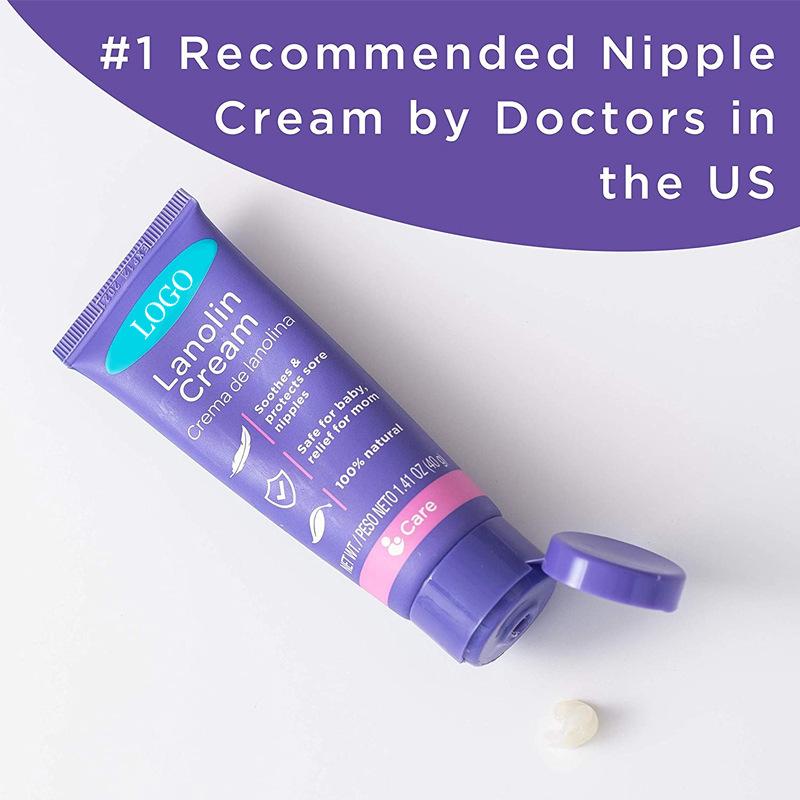 Lanolin Nipple Cream 30g Moisturizing Firming Nipple Balm for Breastfeeding and Pregnancy