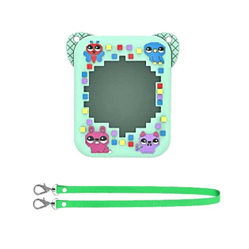 

Bitzee Тамагочи Джинн Удобный Простой Машинный Силиконовый Чехол Защитный зелёный