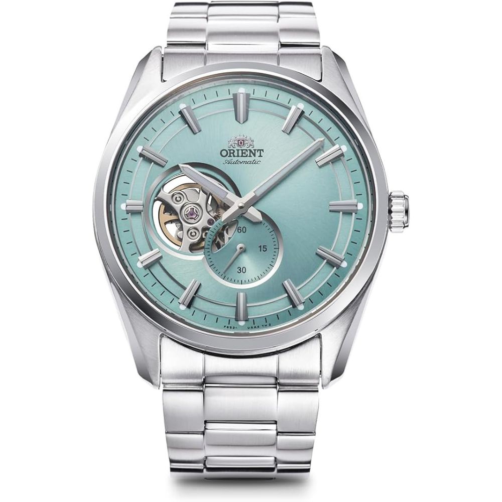 

ORIENT Contemporary Semi Skeleton Automatic Blue Dial Men s Watch RN-AR0009L