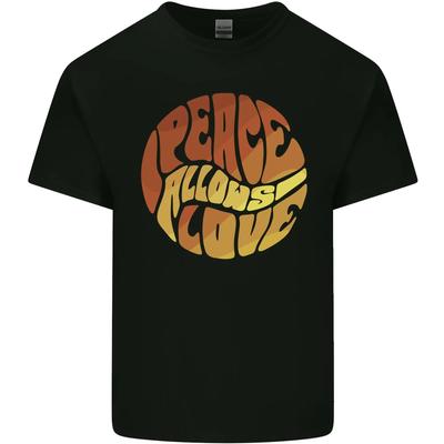 Frieden Erlaubt Liebe Zitat Hippie Kinder T-Shirt Kinder