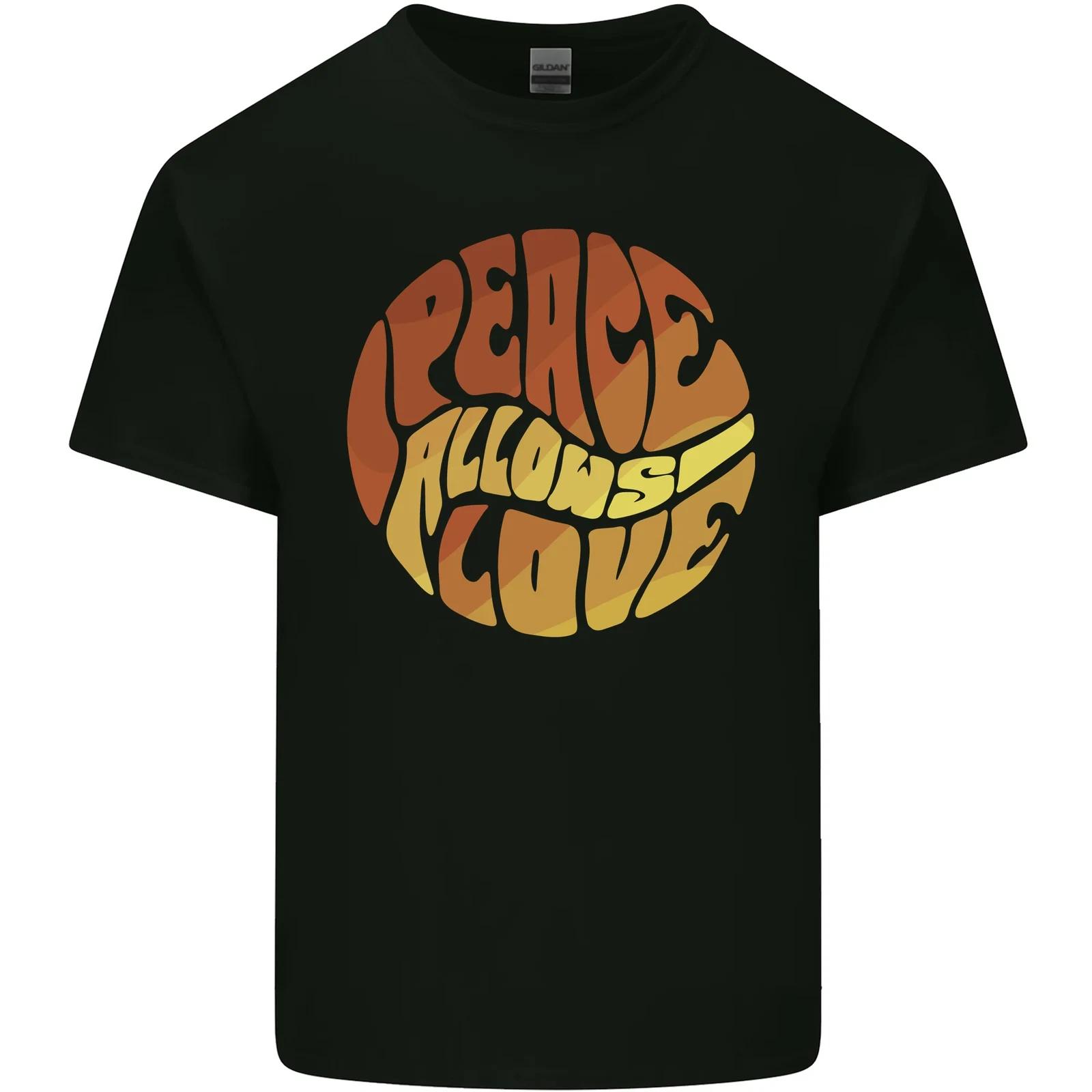 

Peace Allows Love Quote Hippie Kids T-Shirt Childrens XL