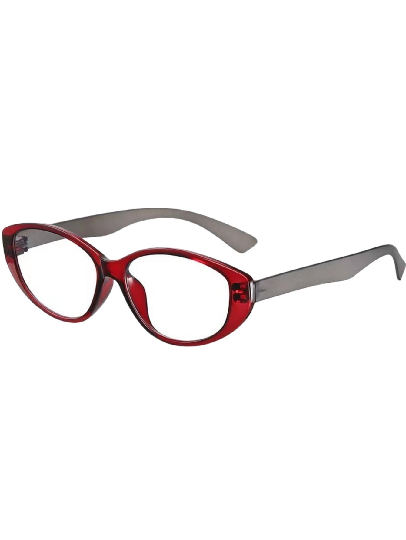 

Reading Glasses Are Ultra-Light Elegant Comfortable And Stylish. High-Definition Two-Color Reading Glasses For The Elderly. +4.0