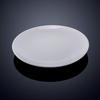 Assiettes plates rondes blanches en céramique Zhishi