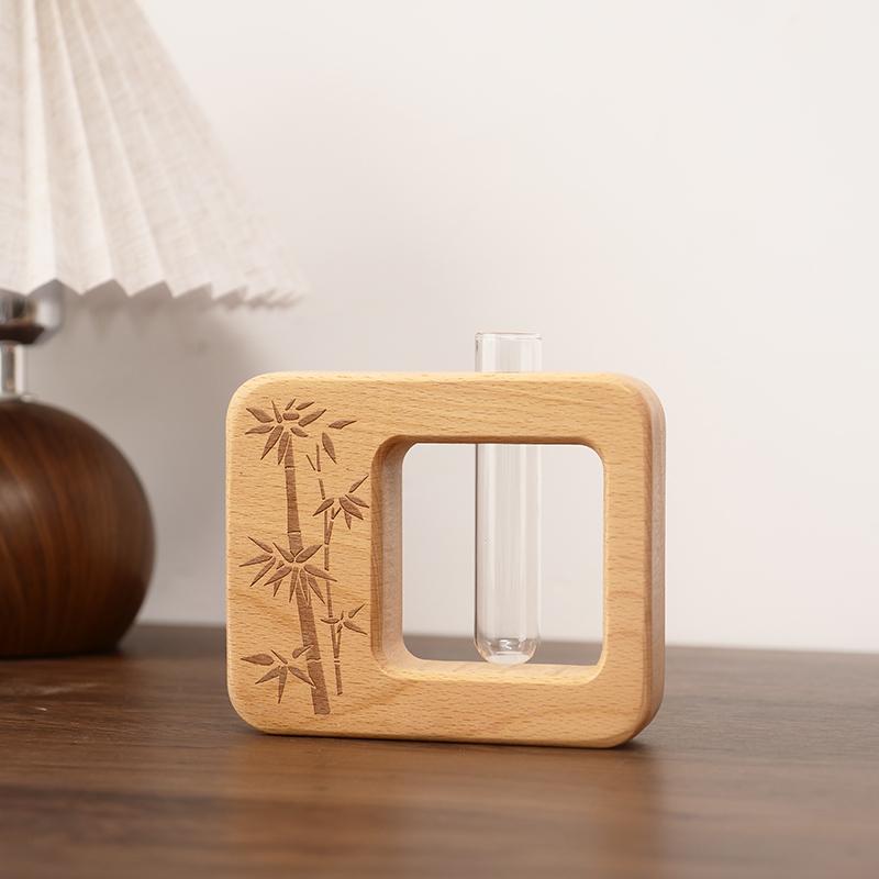 

1шт цветочный узор настольный деревянный цветочный арт гидропонные бутылки украшения пластиковая ручная цветочная композиция своими руками украшения для дома