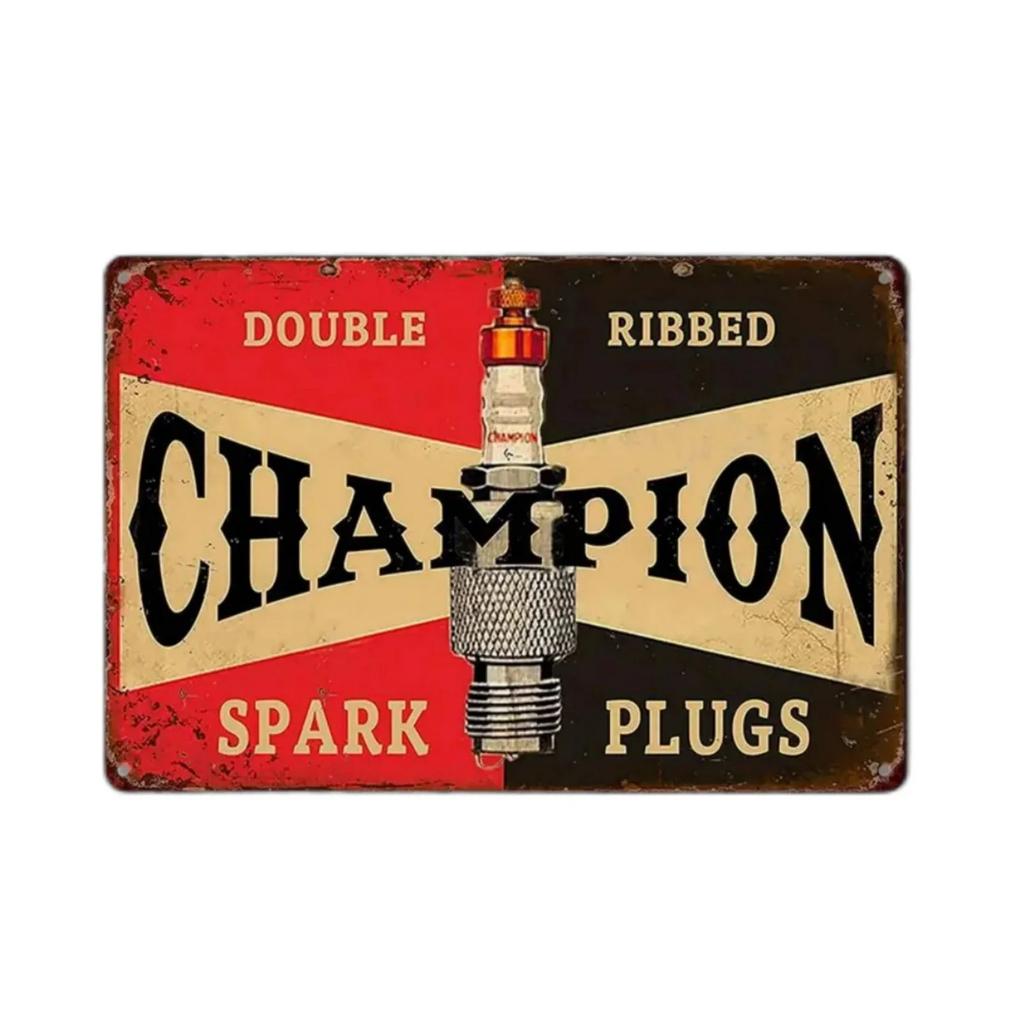 Retro Vintage Gassmotorolje Metallskilt Morsom Plakett Veggkunst Plakater Dekor for Garasje Kafé Bar Pub Mannshule Veggdekorasjon