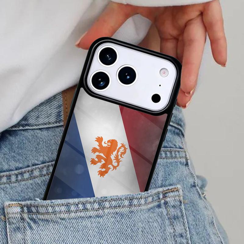 Netherlands Flag Phone Case for iPhone 17ProMax 12 13 14 15 16e 17 Pro Max Plus Air Cover