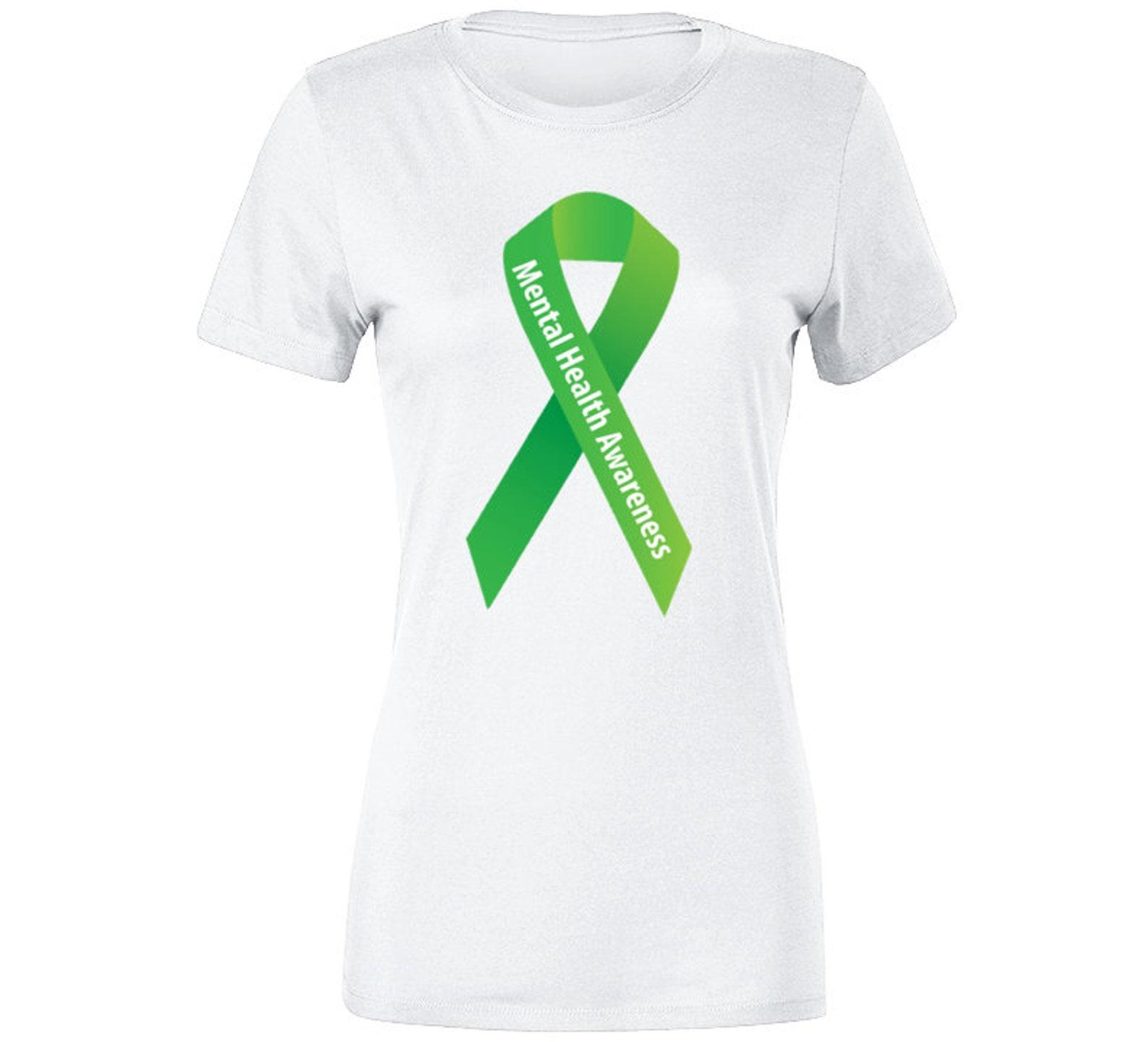 Mental Health Awareness 2 Ladies T Shirt S