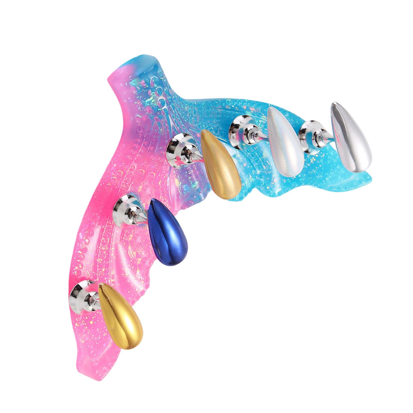 

Подставки для практики акрилового нейл-арта, магнитные держатели для типсов, учебные стенды для демонстрации ногтей, держатели для ногтей своими руками D