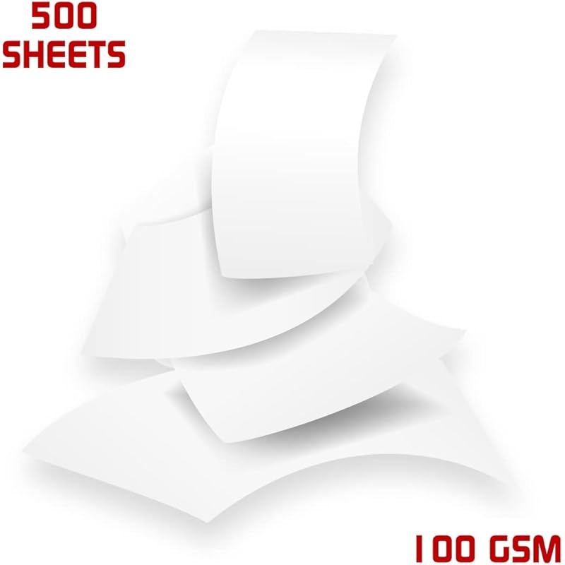 

JK excel bond 100GSM A4 (500 Sheets-1 Ream) 500 Count (Pack of 1) белый