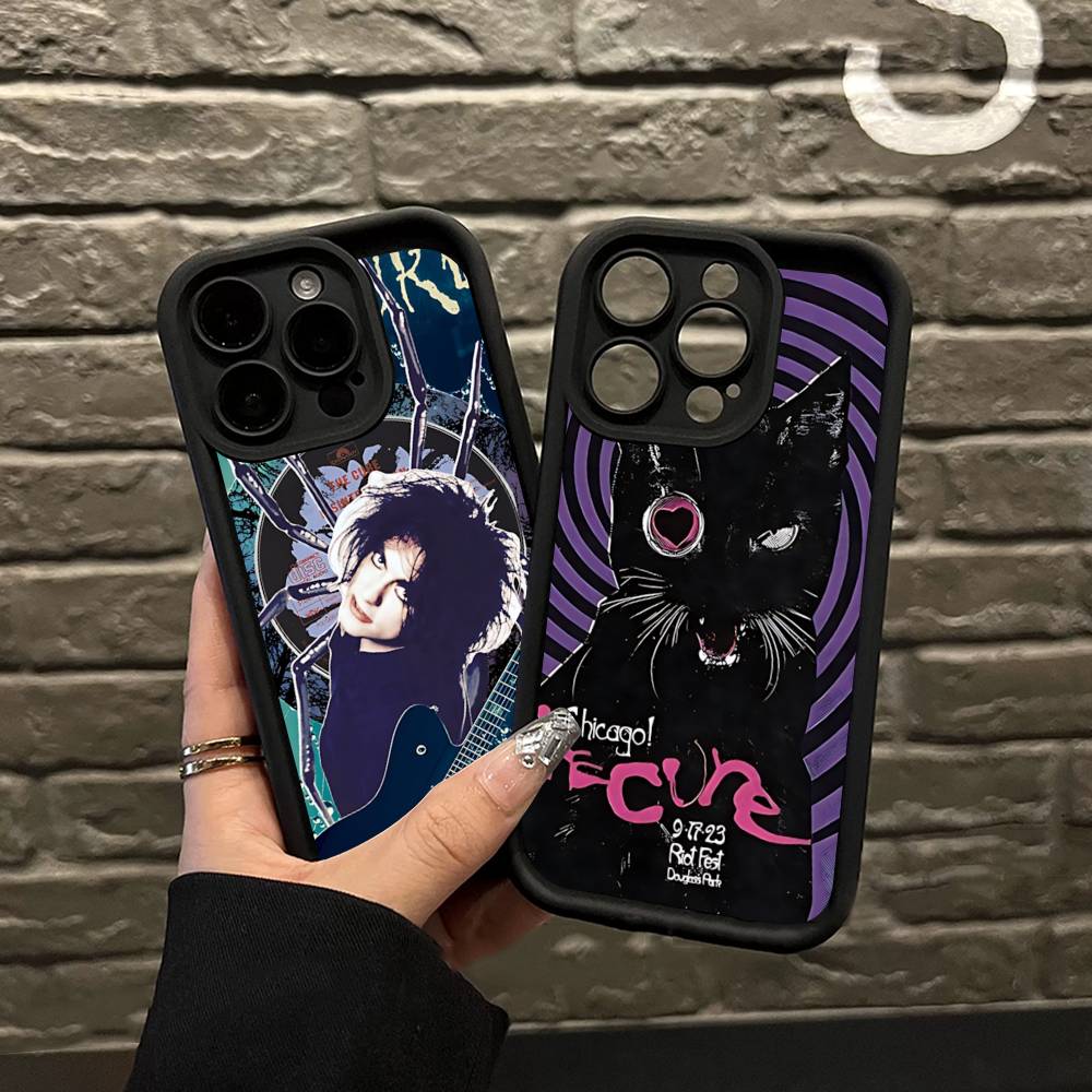 Hot Classic Rock The C-CureS Band Silicone Phone Case For IPhone 17 Pro Max 16 15 14 13 12 11 Plus 17 Air
