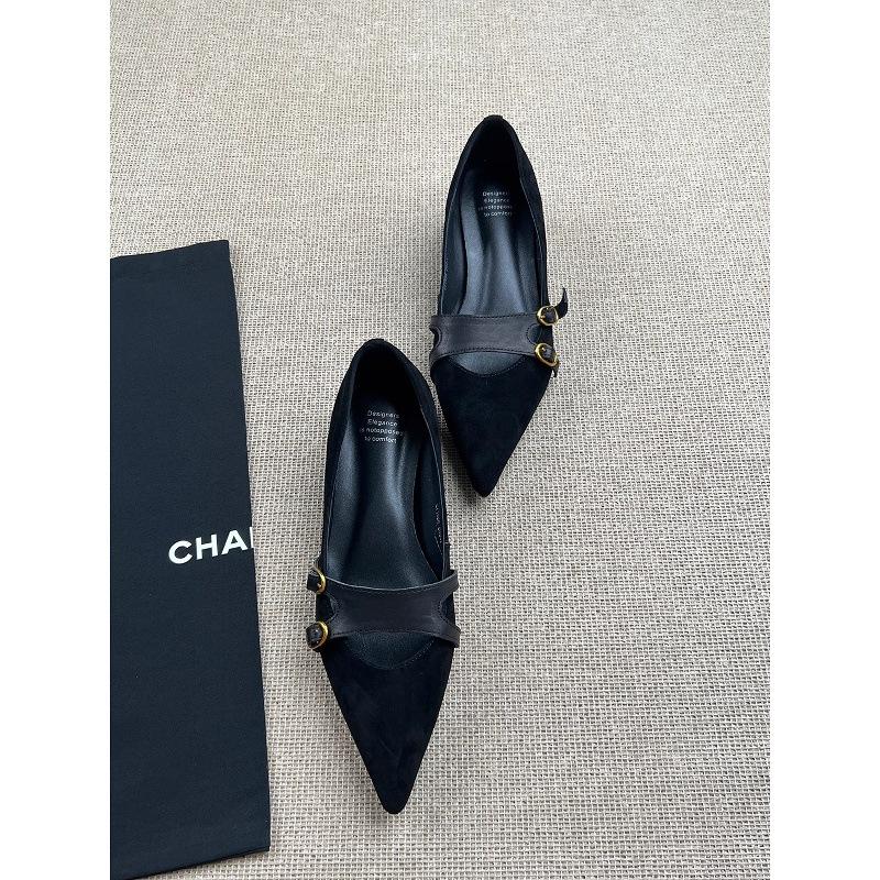 Sheepskin~ inner height increase 4cm genuine leather pointed tip temperament shallow mouth single shoes women's 2025 autumn new flip fur Mary Jane