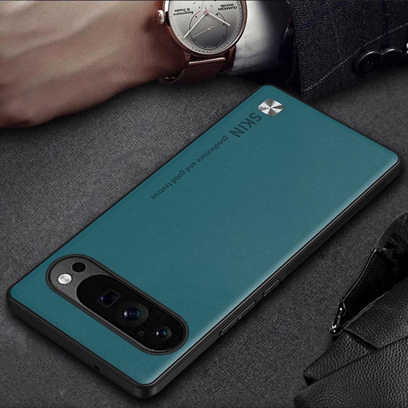 Simple Fashion Leather Phone Case For Google Pixel 6 6A 7 7A 7 Pro 8 8A 9 Pro XL 9A Shockproof Slim Back Cover For Pixel 9 Cases