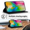 Etui S25Plus Carbon Fiber Magnetic Flip Case for Samsung Galaxy S25 Ultra S24 FE S25+ S24+ Plus Note 20 Ultra Soft Leather Funda