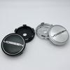 4pcs 60MM ( 56MM I.D ) Vossen Logo Emblem Car Wheel Center Caps Auto Rim Centre Cover Wheel Hubcaps Car Accessories Black/Silver