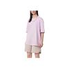 Puma Soft And Comfortable Casual Sports Short Sleeve Breathable T-Shirt Unisex Tops Light-Purple 630112-60