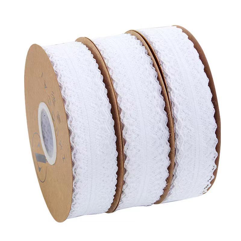 50-Yard Lace Ribbon with Rose and Butterfly Design for Cake Decoration and DIY Arts