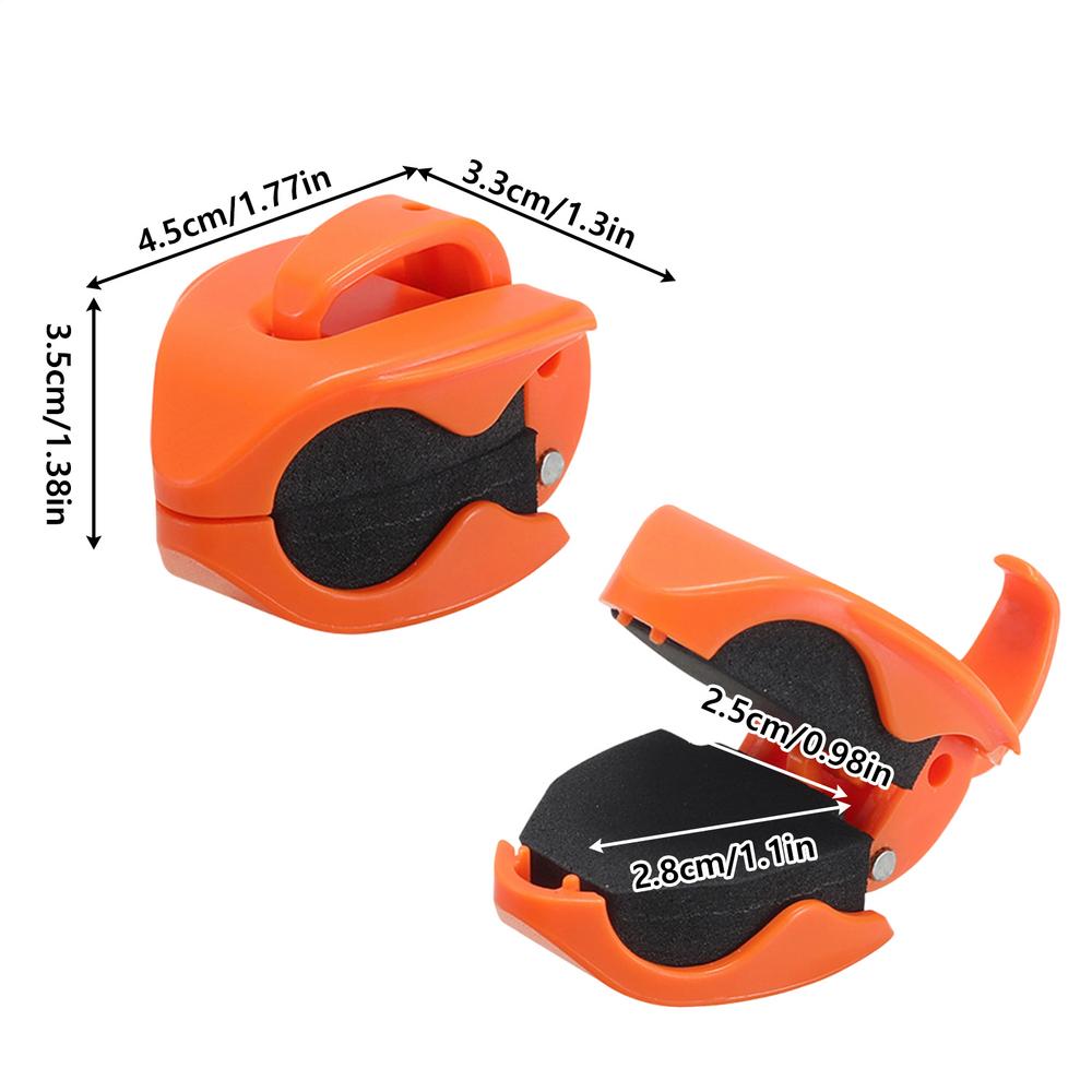 Fishing Pole Clips Storage Rack Support Fishing Rod Clip For Beginner Enthusiast Men Family Outdoor Beach Boat Home Vehicle