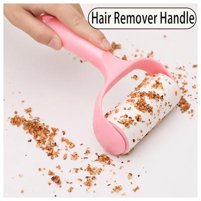 Tearable Sticky Hair Roller Brush Kit Portable Simple Sticky Clothes Desktop Furniture Pet Plucker Hair Removal Cleaning Tool