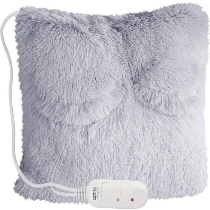 Coussin Chauffant Électrique, 2 Niveaux Température, Couverture Lavable Camry CR 7428 80 W Gris 37118