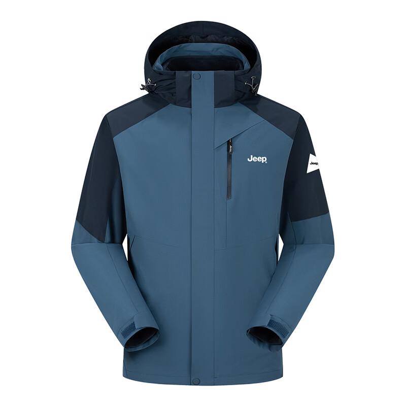 JEEP Men s 3-in-1 Outdoor Waterproof Jacket XL