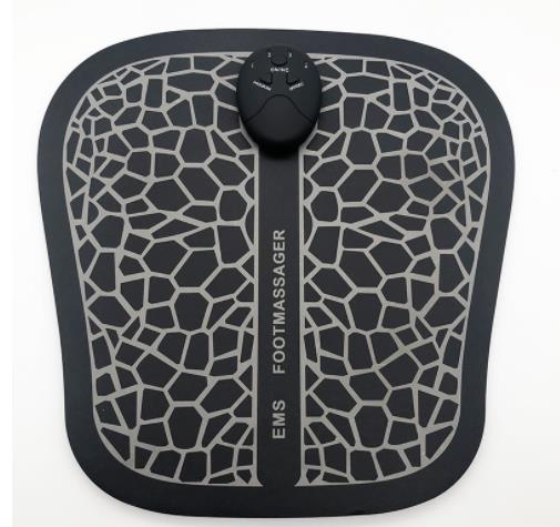 EMS wireless remote control foot massager home stovepipe beauty leg massager acupuncture pulse foot massage machine серебряный