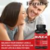 Maca Capsules Contain 120 Capsules of Black Maca Huluba Ginger Which Balance Energy and Enhance Physical Strength