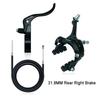 MAGICBROS Fixed Gear Bike Front and Rear Brake Set 22.2/31.8MM Caliper Brake Caliper Tube Length 260/1560MM Bicycle Accessories
