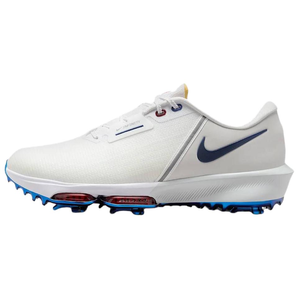 New Nike Infinity Tour 2 Golf Shoes Unisex White Blue Red IB7568-100