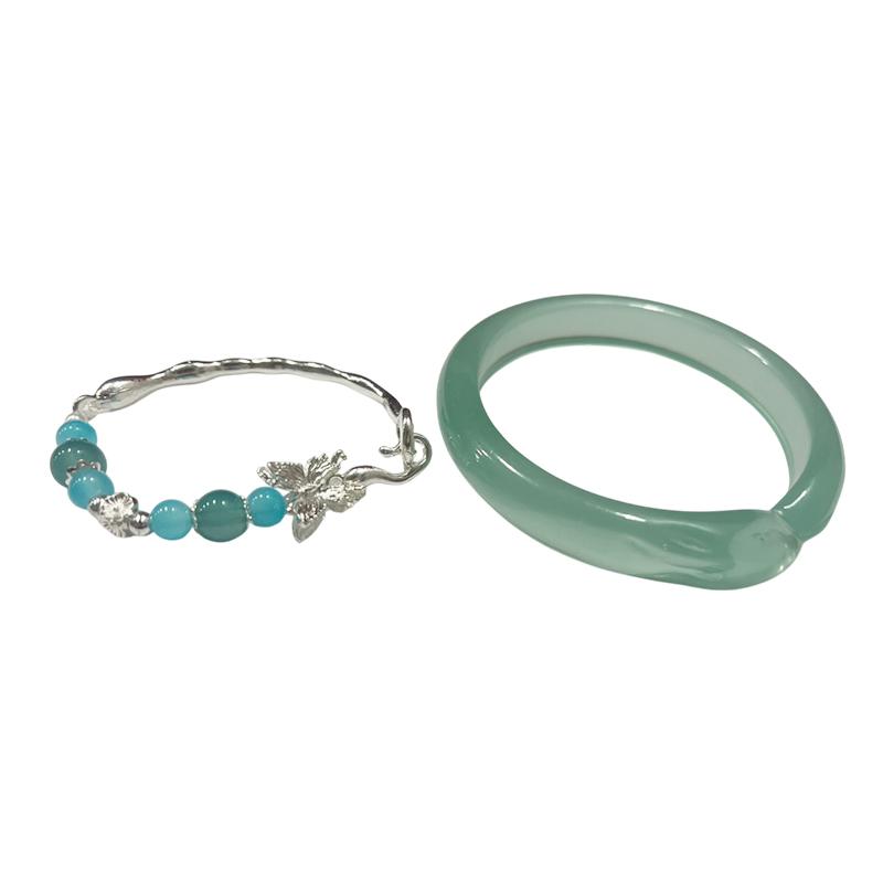 2 Pcs Exquisite Chinese Style Tassels Bracelet For Women Girls Versatile Ancient Style Bracelet Jewelry Accessories Gifts